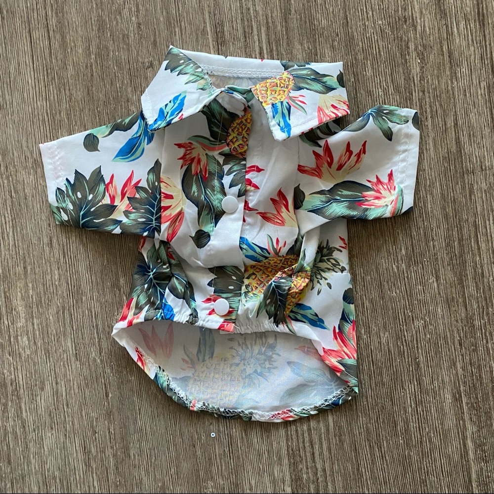 Hawaiian Style Pet Shirt